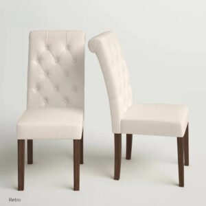 Retro - Tufted Cushion Dining Chair - Image 2