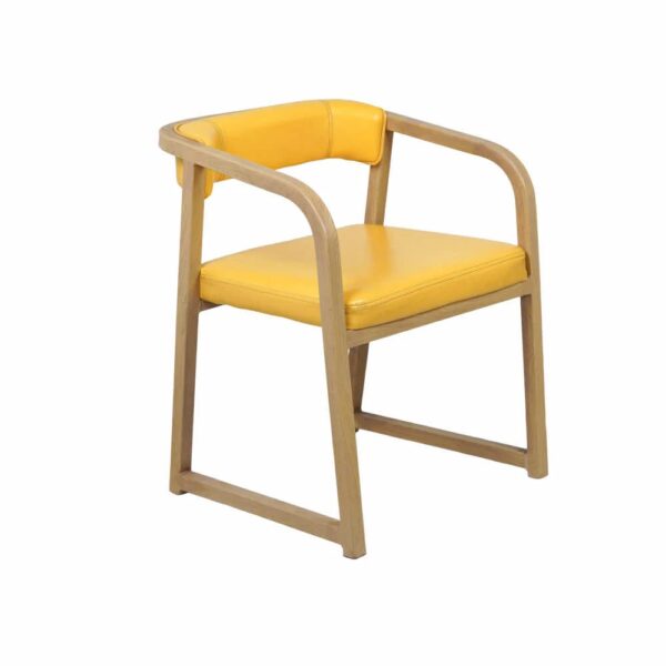 Fletch Metal Yellow Chair