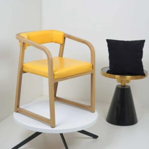 Fletch Metal Yellow Chair - Image 3