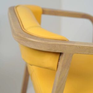 Fletch Metal Yellow Chair - Image 2