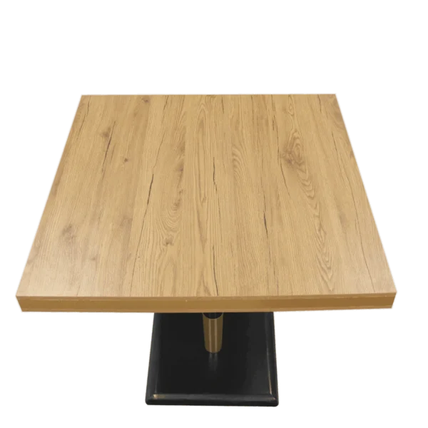 Metal Frame Base Top Square Laminated Board Coffee Center Table