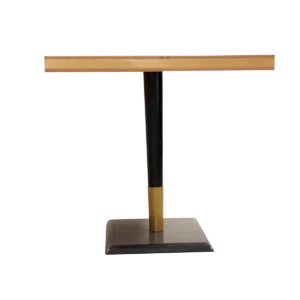 Metal Frame Base Top Square Laminated Board Coffee Center Table - Image 2